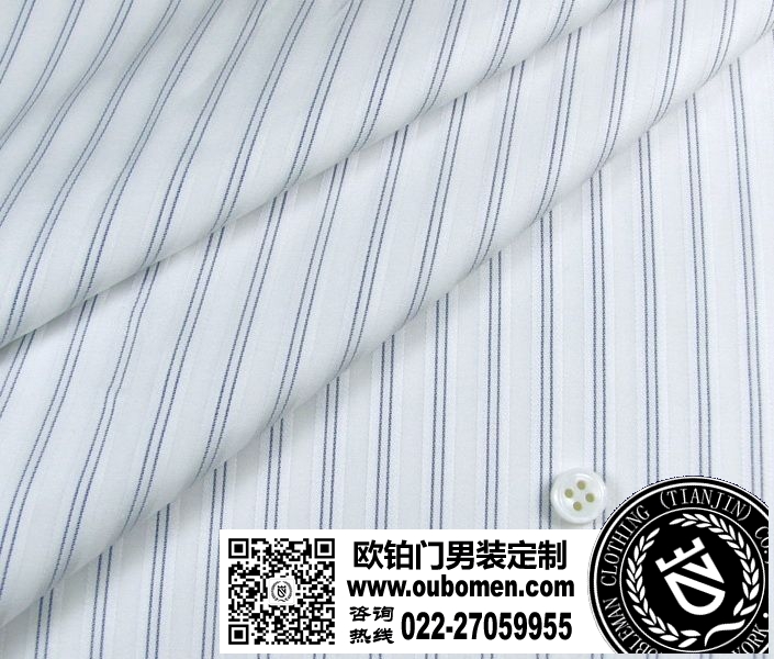 高级商务衬衫关键看面料