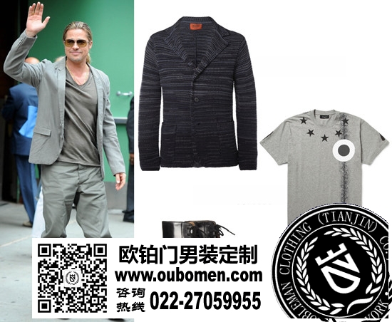 Brad Pitt潇洒不羁